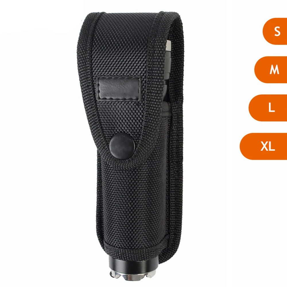 Outdoor Hunting Belt - Tático Molle Lanterna Bolsa com Clip,