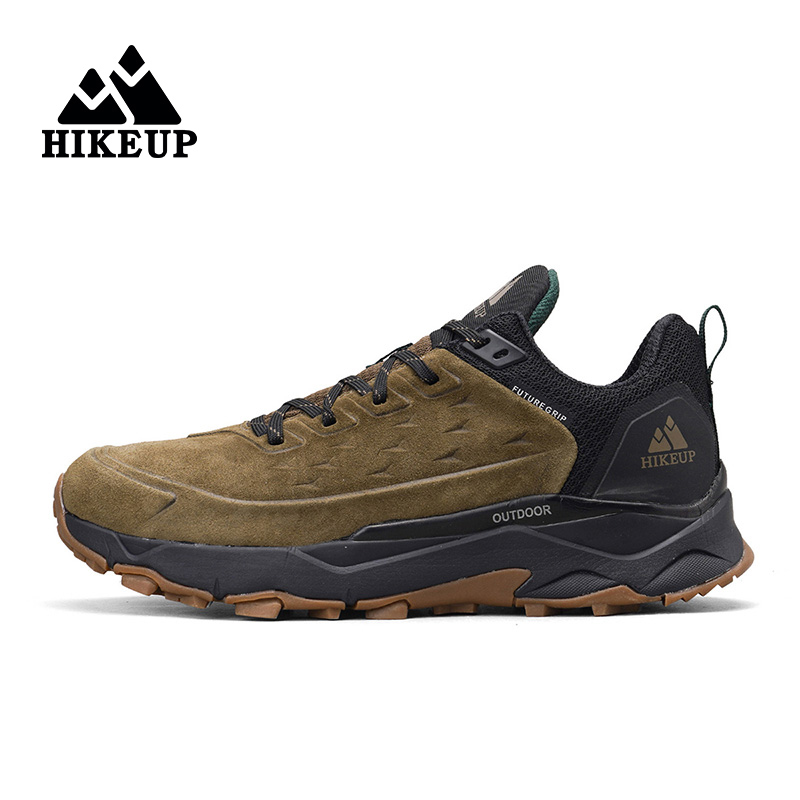 Hunting Outdoor Boots - Hikeup sola de borracha sapatos acolchoados