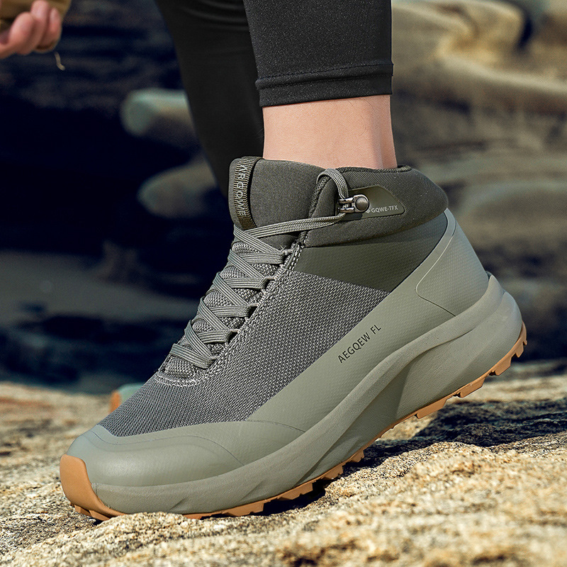 Hunting Outdoor Brand - Tênis de Caminhada de Cano Alto