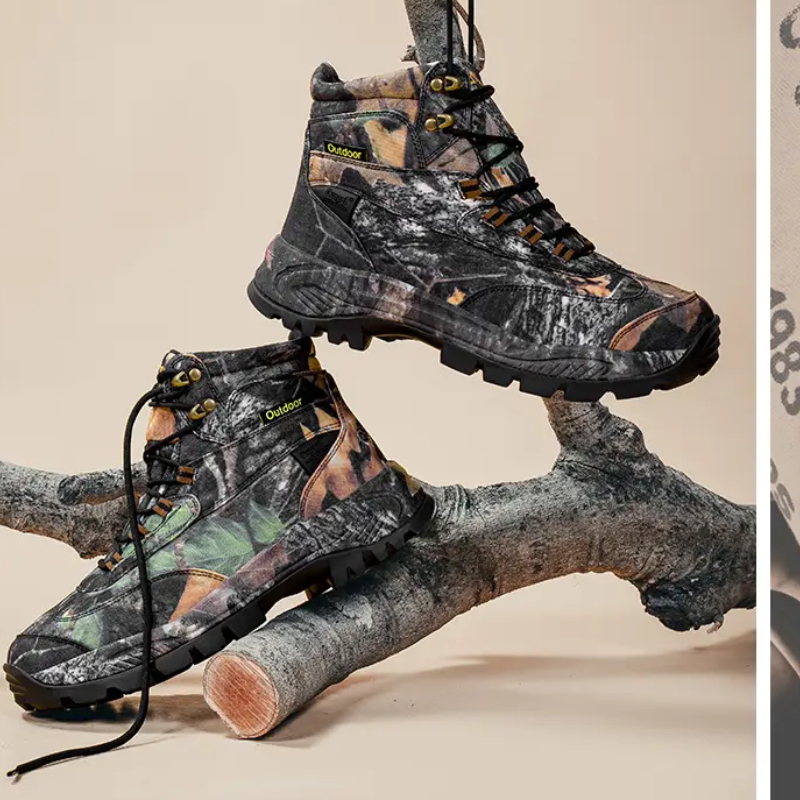 Hunting Outdoor Boots - Botas de caça camufladas de cano