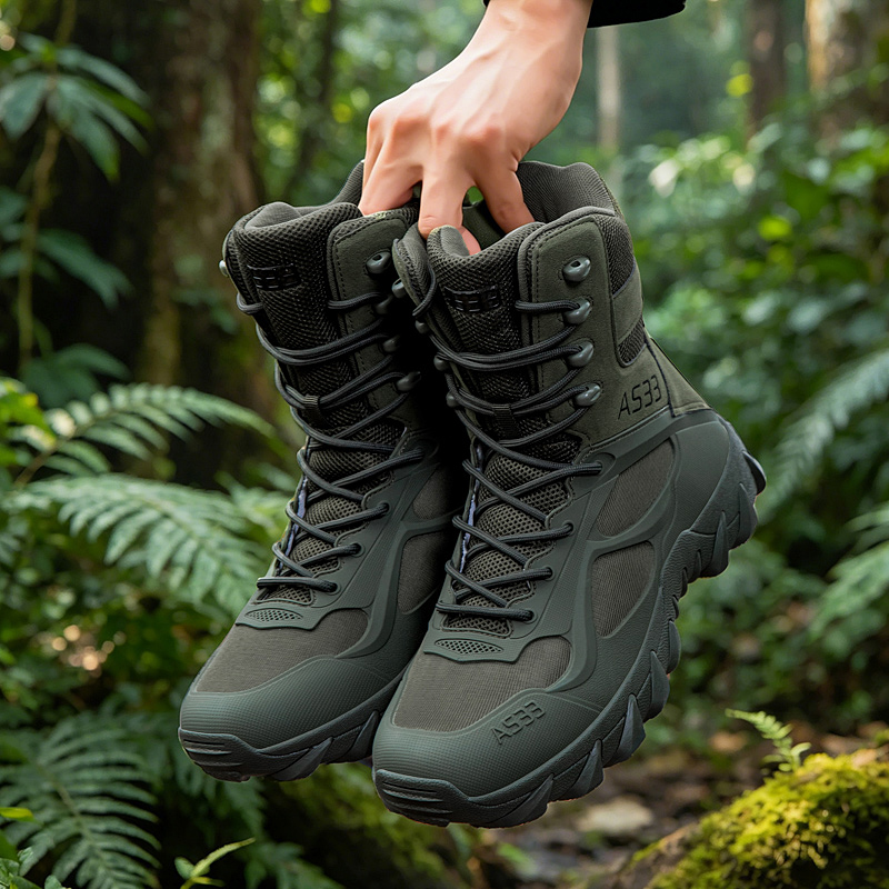 Hunting Outdoor Boots - Bota Tática Masculina Casual Ultraleve para