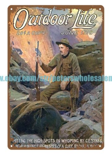 Outdoor Hunting Pictures - 1919 Outdoor Life, rifle de caça