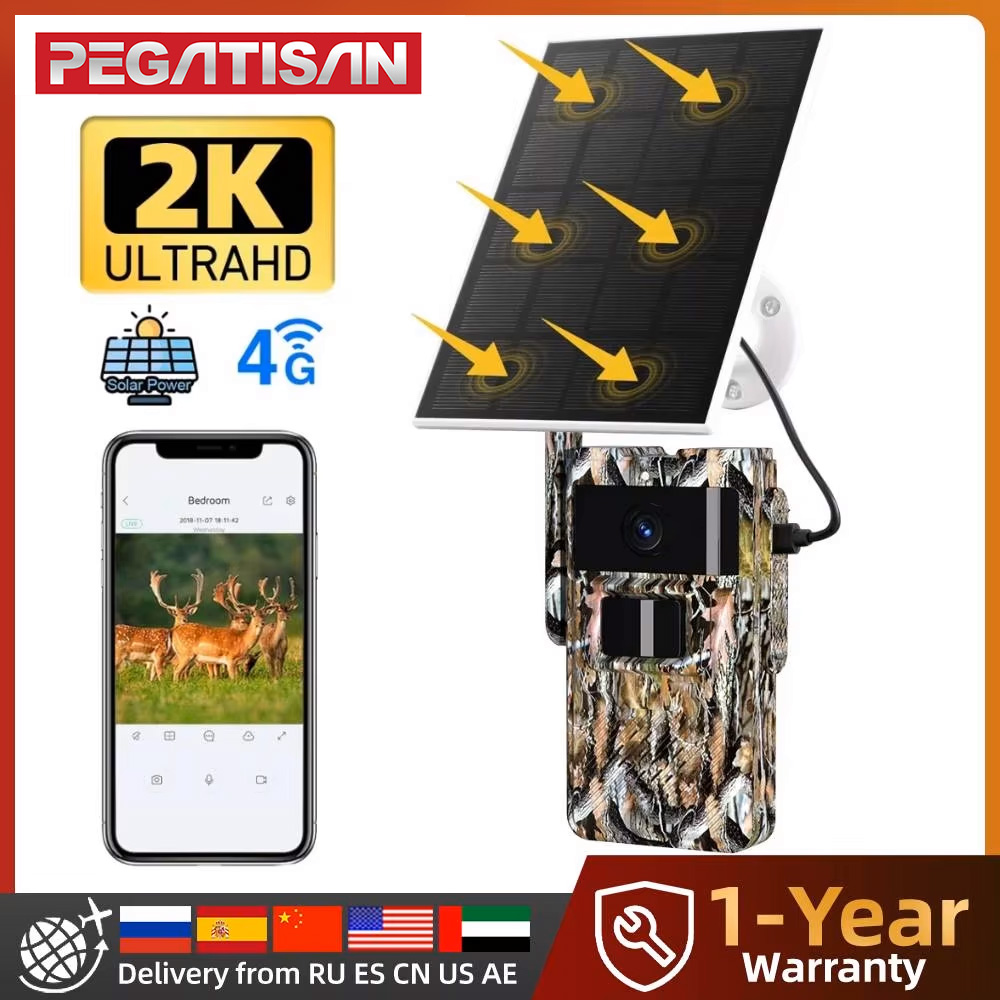Outdoor Hunting Pictures - Pegatah 4g câmera de trilha movida