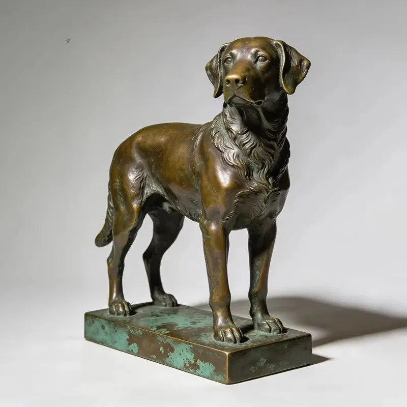 Outdoor Hunting Dog Statue - Escultura de Cão de Caça em