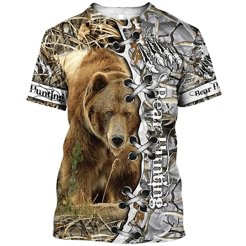 Outdoor Hunting Pictures - Camiseta masculina personalizada com sua foto,