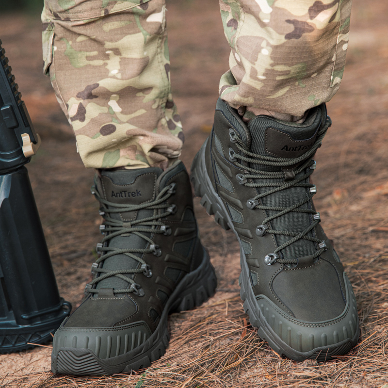 Hunting Outdoor Boots - Botas táticas masculinas, à prova d'água,