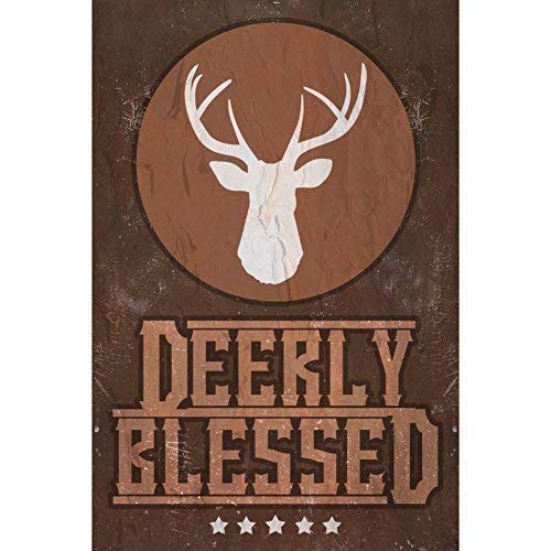 Outdoor Hunting Pictures - Placa de Metal Vincenicy Grande de