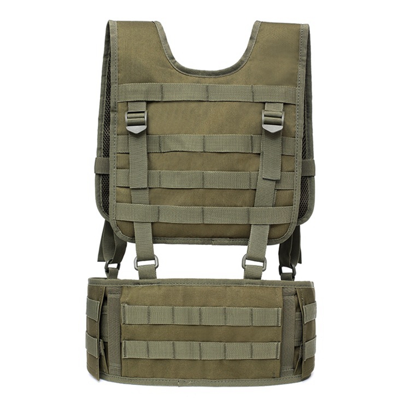 Outdoor Hunting Belt - Colete tático molle equipamento de peito