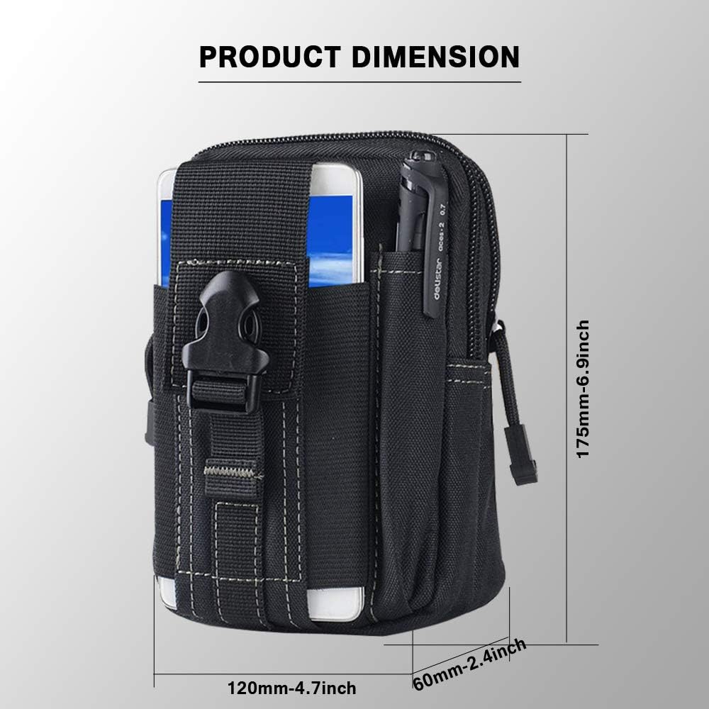 Bolsa tática molle para cinto, - Outdoor Hunting Belt avaliação e preço