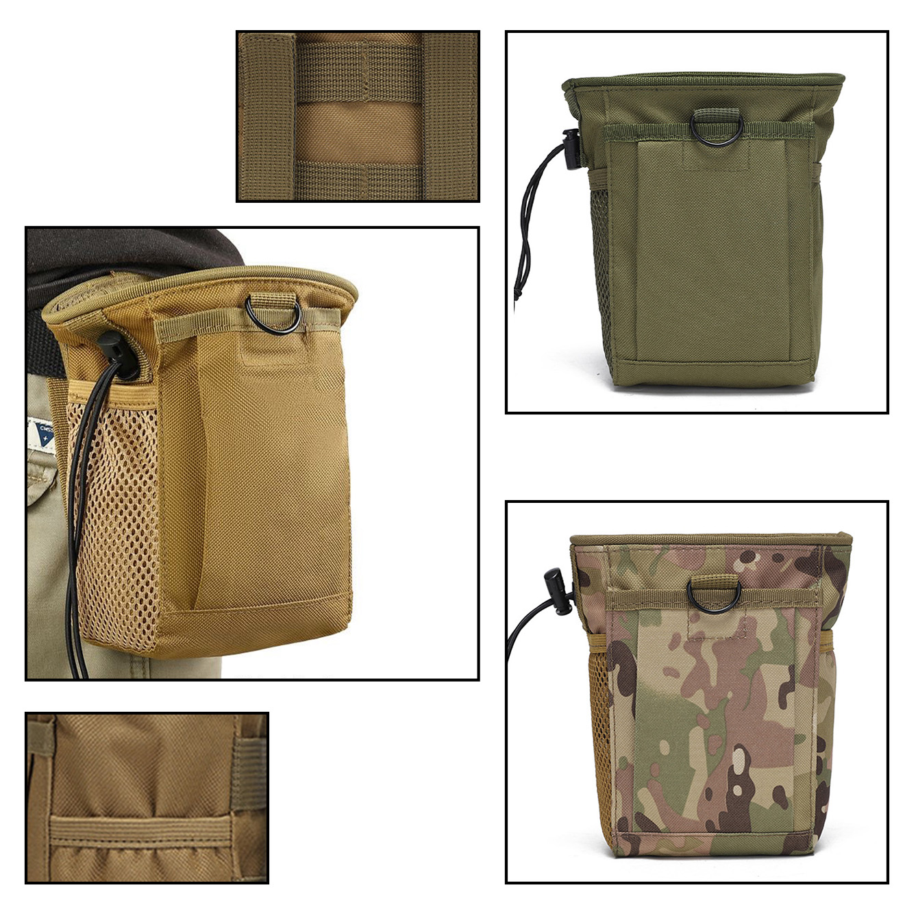 Bolsa MOLLE camuflada 3-5L rec - Outdoor Hunting Belt avaliação e preço