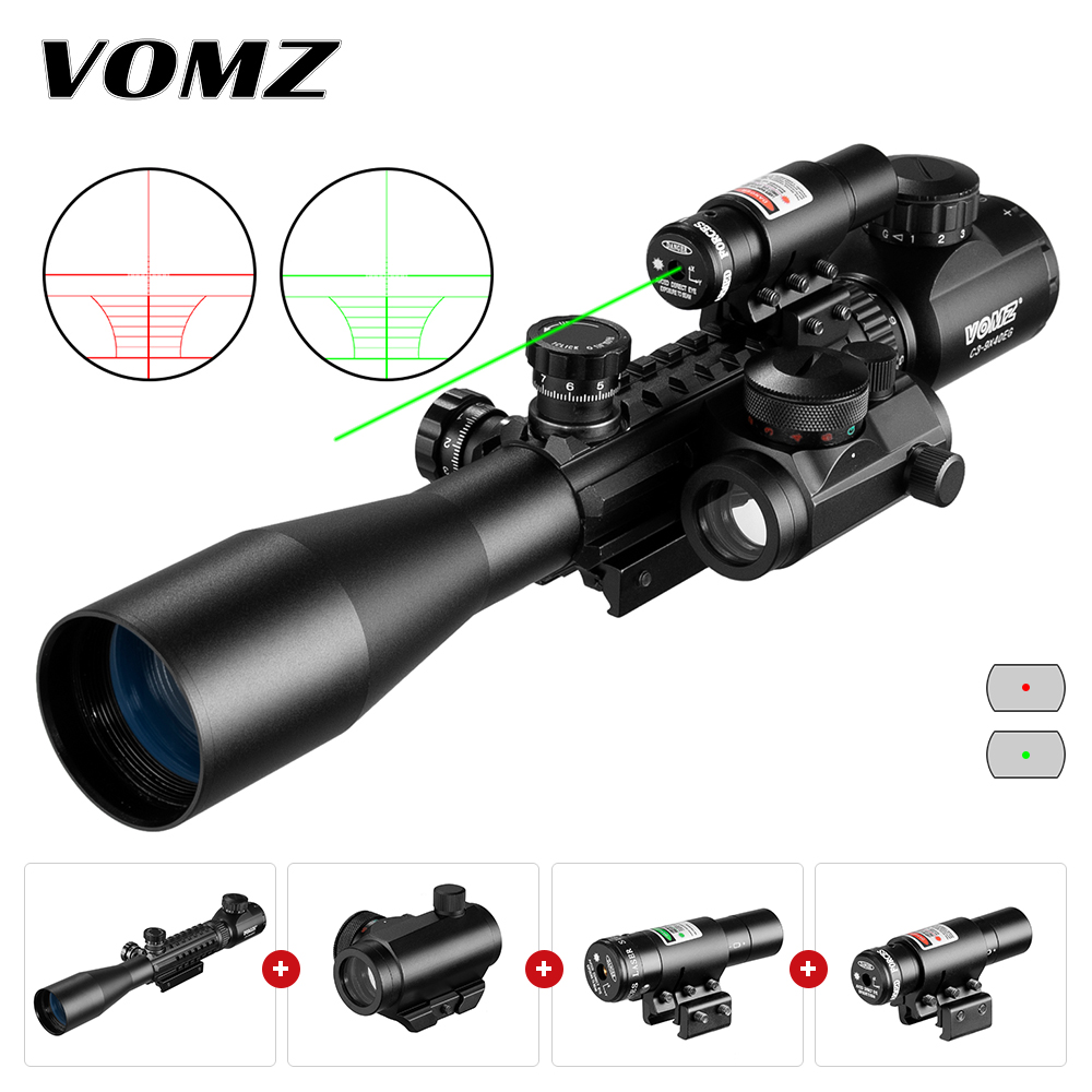 Vomz 3-9x40 escopo fio rangefi - Crossbow Scope Sight avaliação e preço