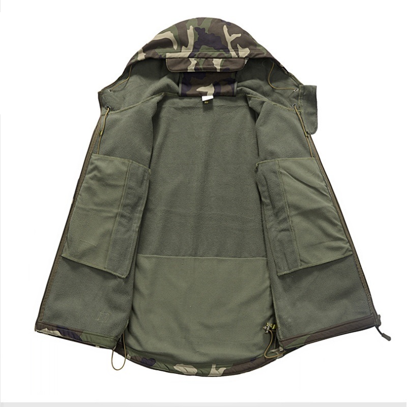 Jaqueta Masculina Camuflada Im - Outdoor Hunting Hoodie avaliação e preço