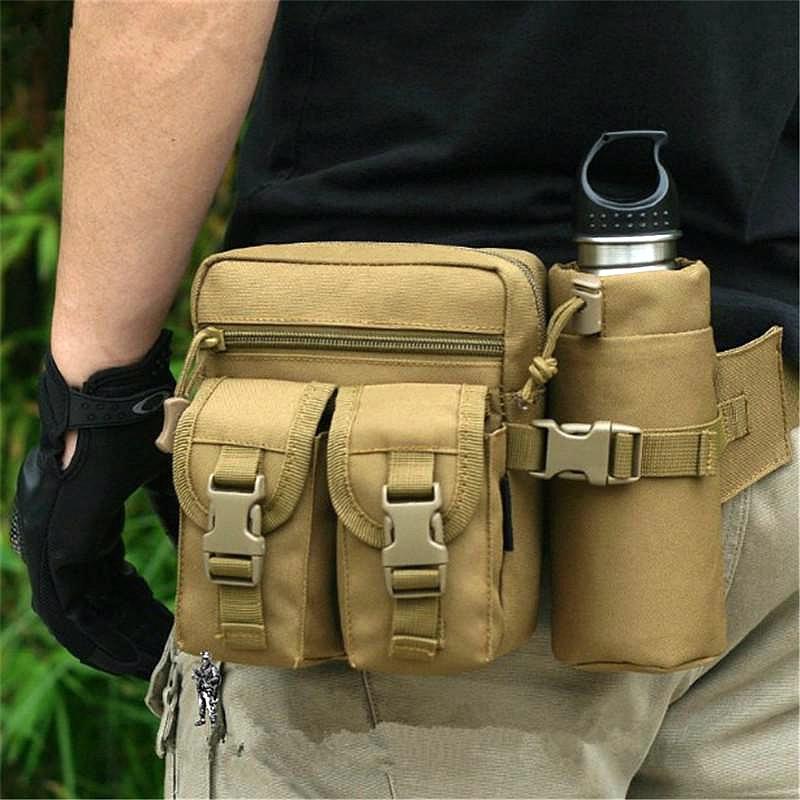 1Pc Bolsa Tática Masculina de  - Outdoor Hunting Belt avaliação e preço
