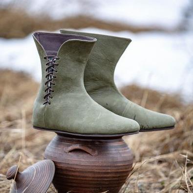 Sapatos Medievais Masculinos R - Hunting Outdoor Boots avaliação e preço