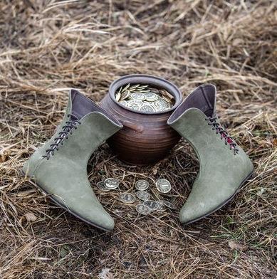 Sapatos Medievais Masculinos R - Hunting Outdoor Boots avaliação e preço