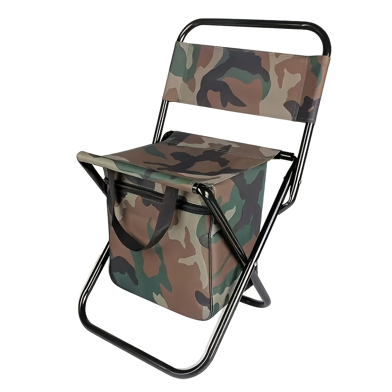 Cadeira de Camping Portátil e  - Hunting And Fishing Outdoor Chairs avaliação e preço