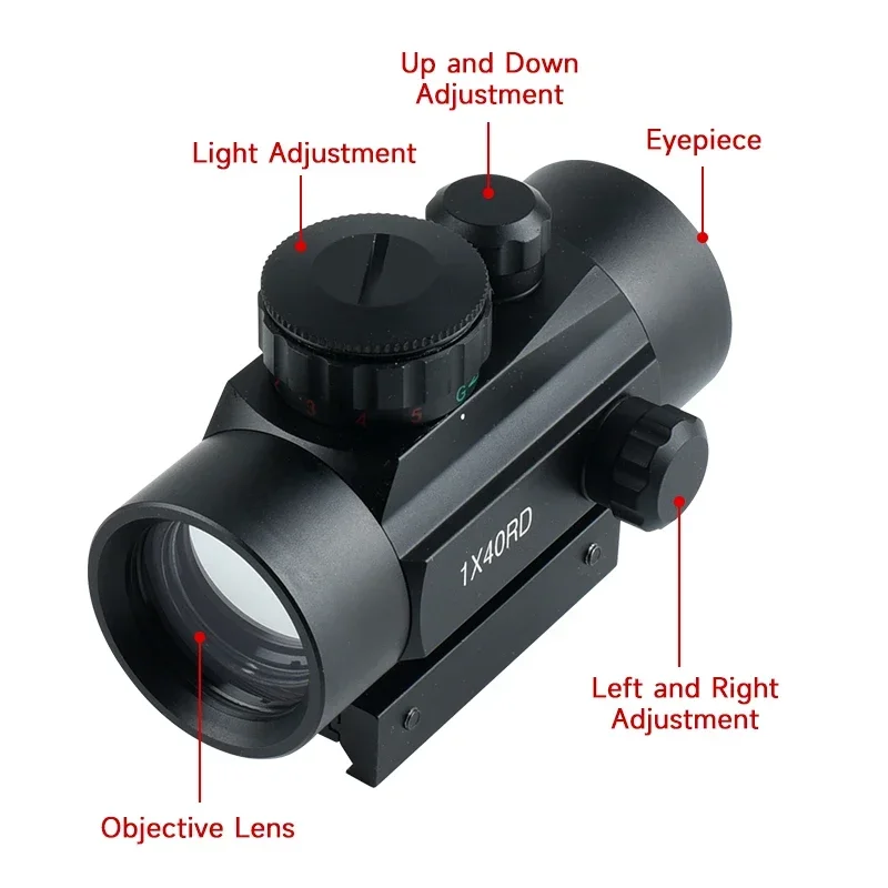 Mira Tática Red Dot 1X22X33, M - Crossbow Scope Sight avaliação e preço