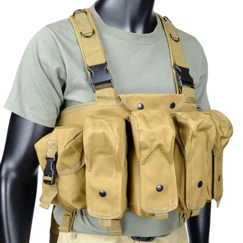 Ak peito rig colete ak 47 moll - Outdoor Hunting Toys avaliação e preço
