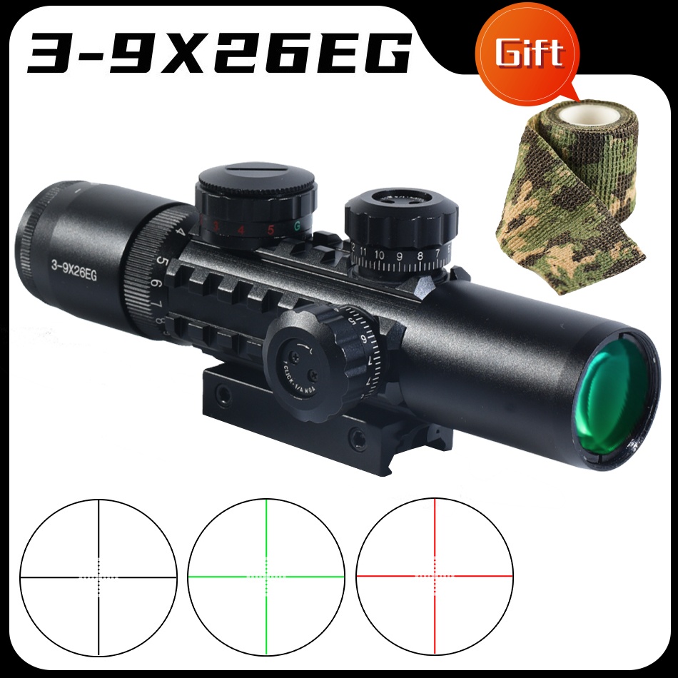 Mira Óptica Tática Compacta 3- - Crossbow Scope Sight avaliação e preço