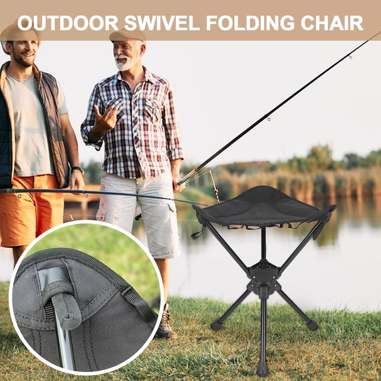 Cadeira de acampamento giratór - Hunting And Fishing Outdoor Chairs avaliação e preço
