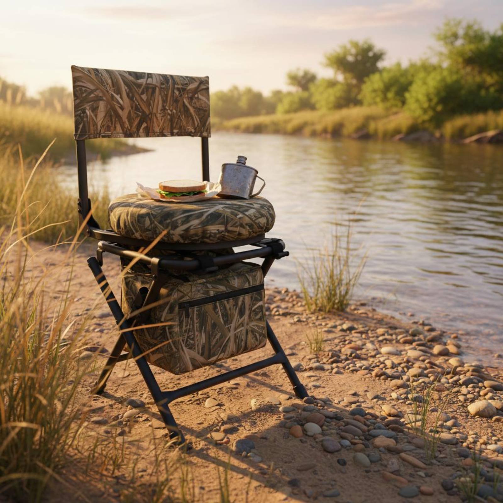 Cadeira de Pesca Dobrável, Ban - Hunting And Fishing Outdoor Chairs avaliação e preço