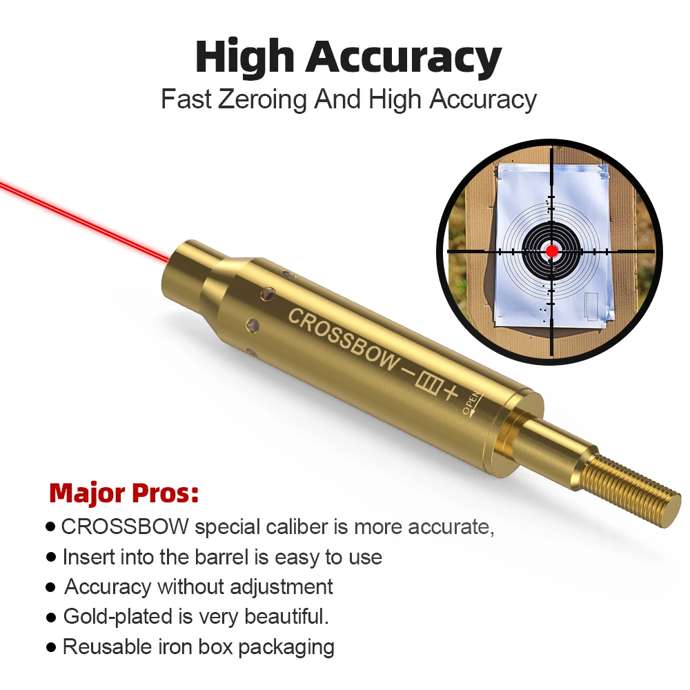 Cartucho de mira laser vermelh - Crossbow Scope Sight avaliação e preço