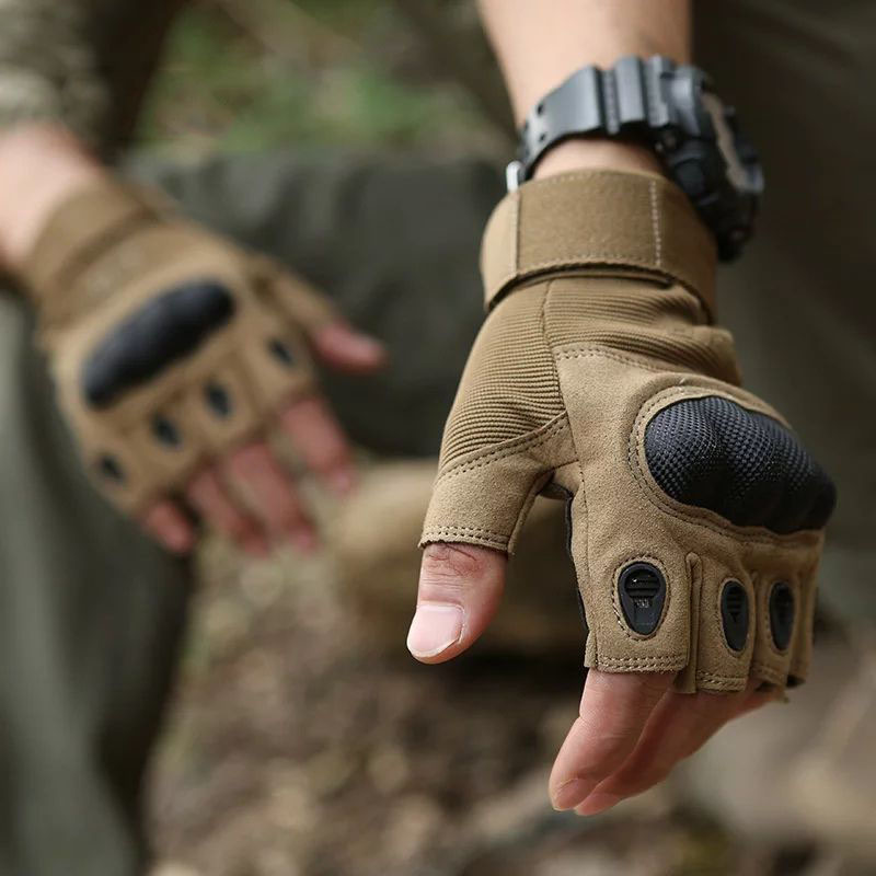 Luvas Táticas de Dedo Inteiro  - Hunting Outdoor Logos avaliação e preço