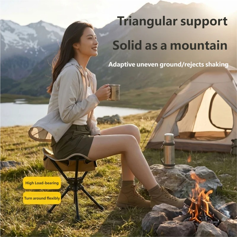360 °   Cadeira de Camping Gir - Hunting And Fishing Outdoor Chairs avaliação e preço