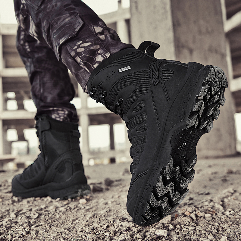 Novos homens botas táticas mar - Hunting Outdoor Boots avaliação e preço