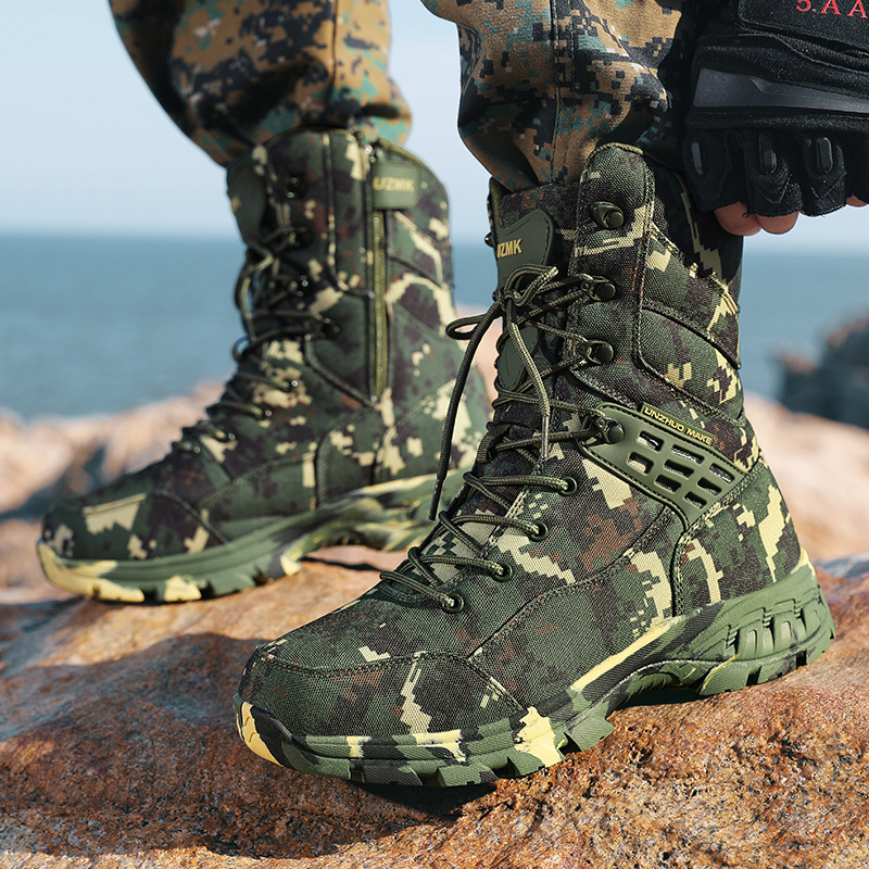 Botas masculinas de alta quali - Hunting Outdoor Boots avaliação e preço
