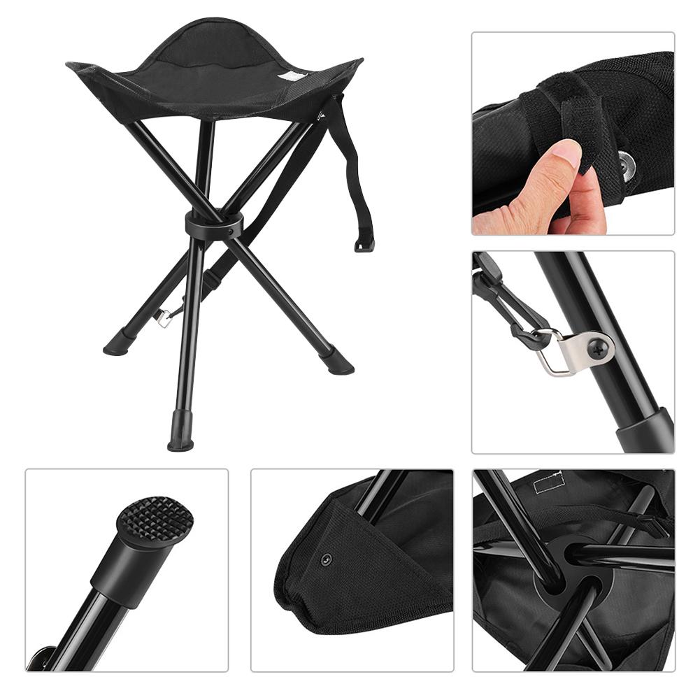 Tripé portátil Stool Folding C - Hunting And Fishing Outdoor Chairs avaliação e preço